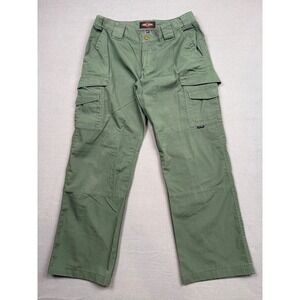 TRU-SPEC Cargo Pants Ripstop Straight Leg Military Utility Tactical Green Size 8